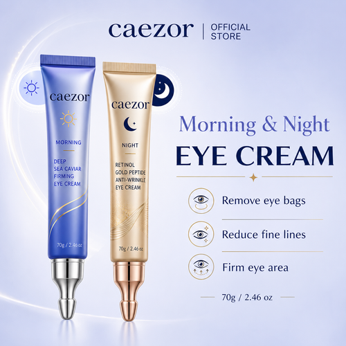 ✨ CaeZor Morning & Night Eye Cream Duo