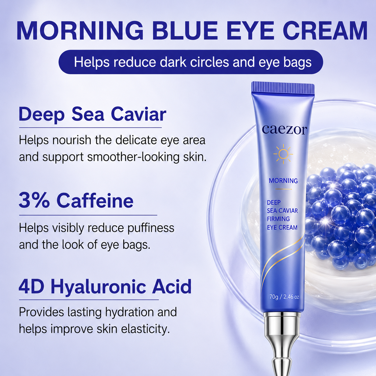 ✨ CaeZor Morning & Night Eye Cream Duo