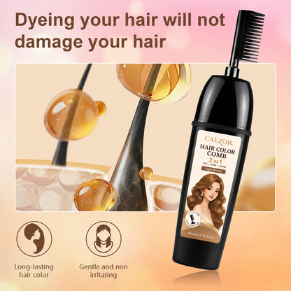 Cover visible gray roots at home — no bowl, no brush, less mess.