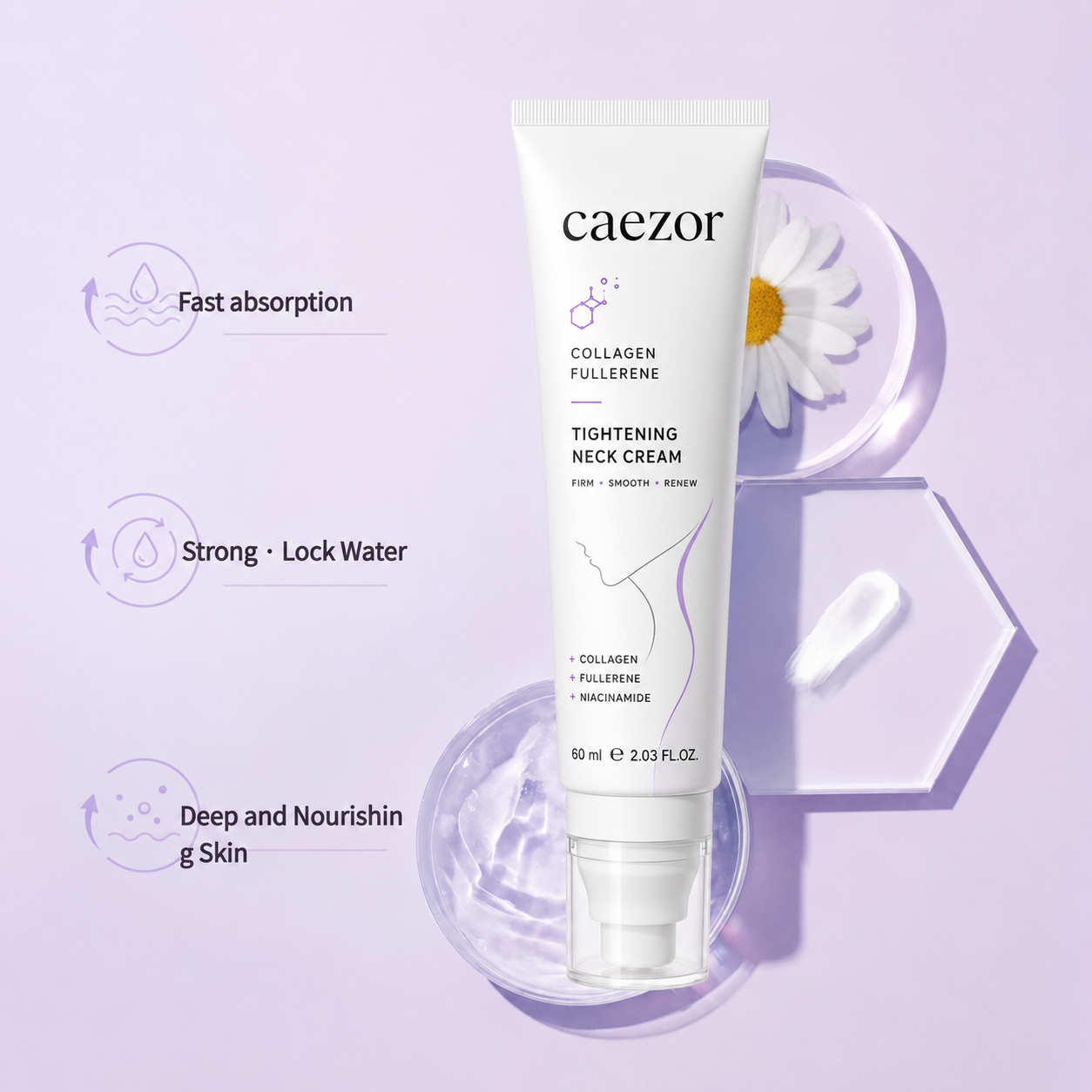 ✨ Caezor™ Youth Boost Neck Cream for Smoother-Looking Skin
