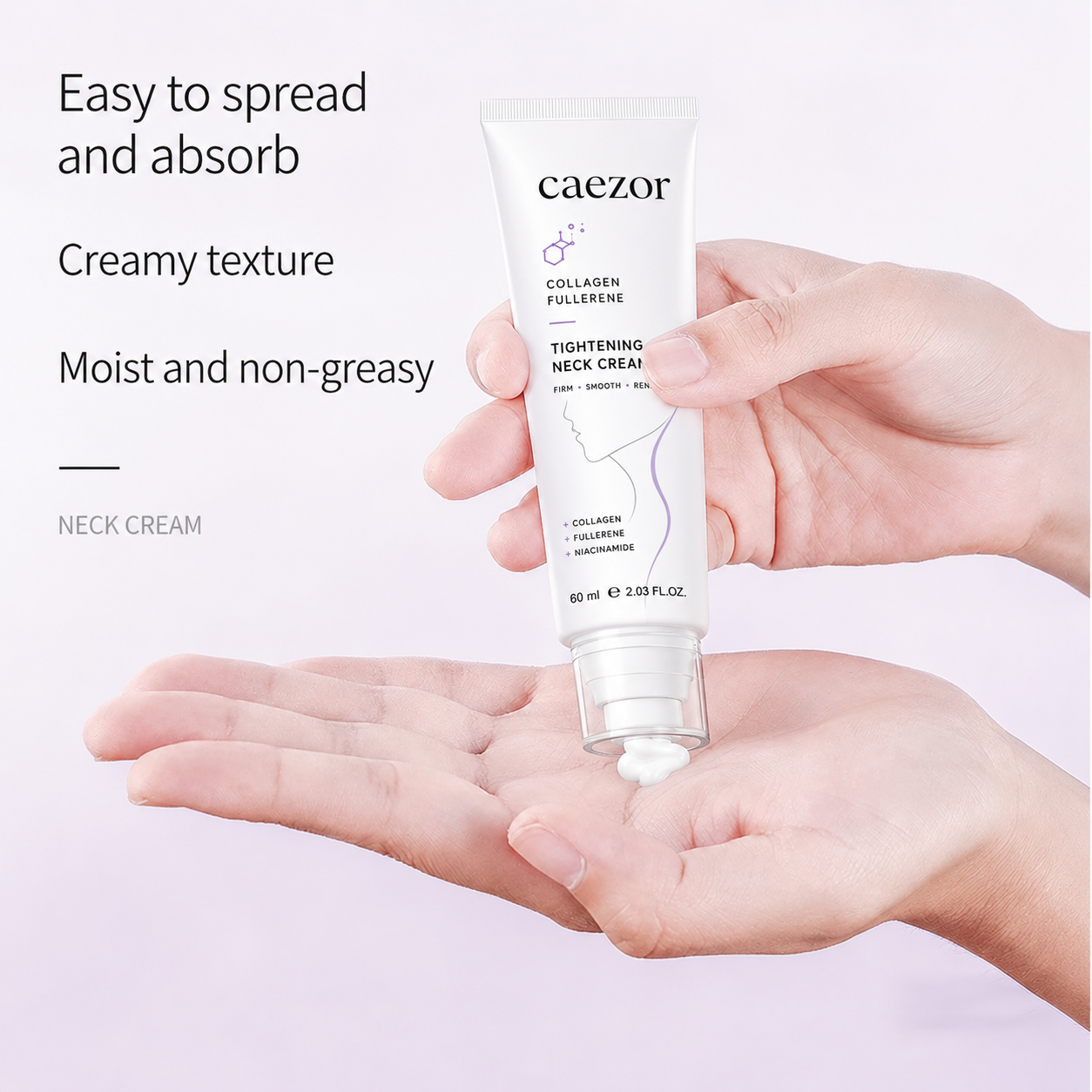 ✨ Caezor™ Youth Boost Neck Cream for Smoother-Looking Skin