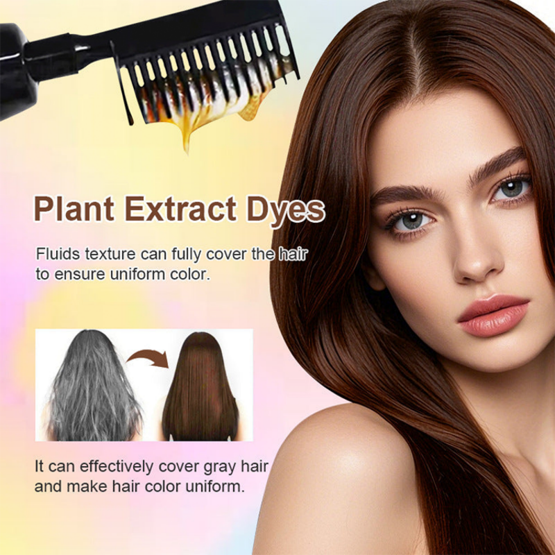 Cover visible gray roots at home — no bowl, no brush, less mess.